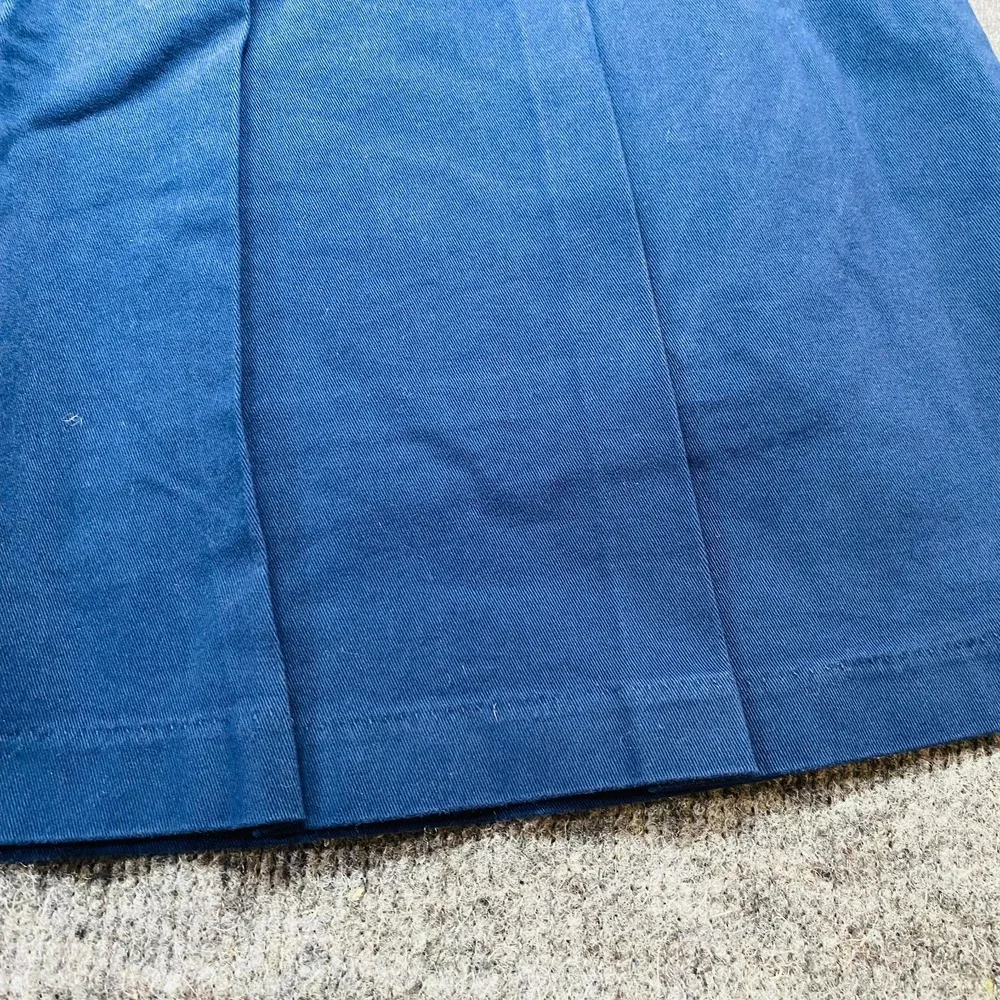 The Children's Place Girls Size 18 Plus Blue School Uniform Pleated Skort NWT